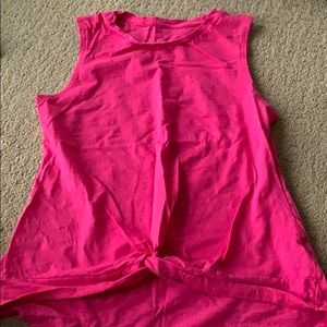 Pink tank